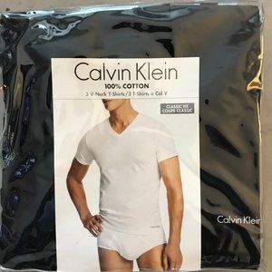 3-PACK CALVIN KLEIN V-NECKS
